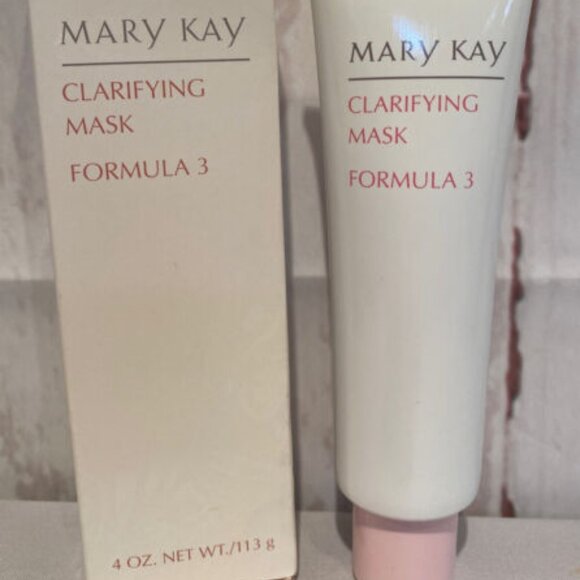 Mary Kay Other - Mary Kay Clarifying Mask Formula 3 New Full Size 4 oz. Discontinued NIB